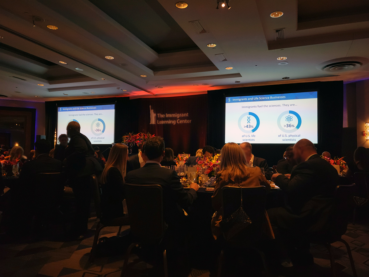 Presentation for the 2022 Barry M. Portnoy Immigrant Entrepreneur Awards hosted by The Immigrant Learning Center.