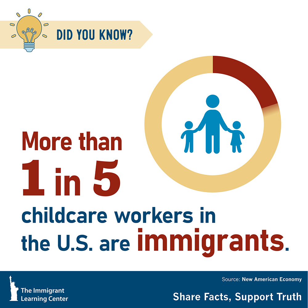 Social media graphic for a campaign for The Immigrant Learning Center. Part of a campaign package for The Immigrant Learning Center.