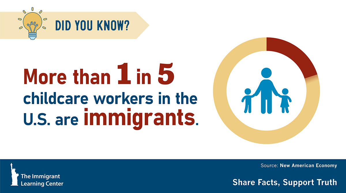 Social media graphic for a campaign for The Immigrant Learning Center. Part of a campaign package for The Immigrant Learning Center.