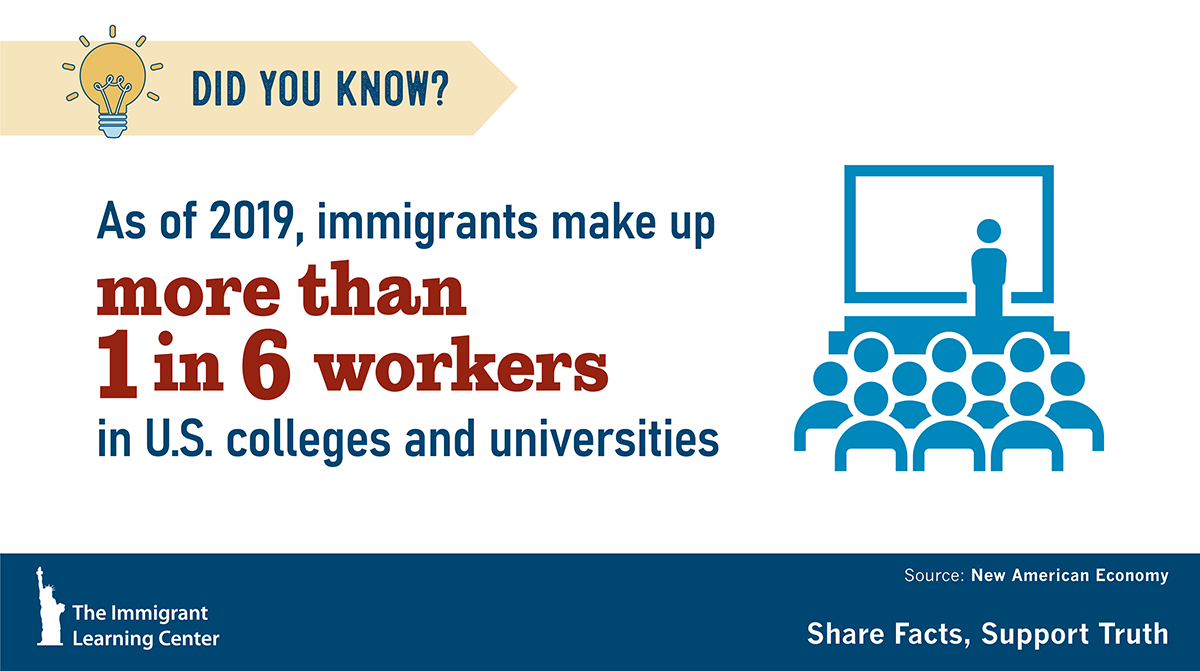 Social media graphic for a campaign for The Immigrant Learning Center. Part of a campaign package for The Immigrant Learning Center.
