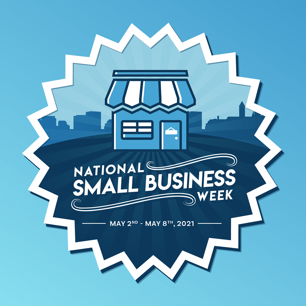 Logo for National Small Business Week.